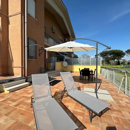 Roma Infernetto Escape 4 Guest 1bedr 280mq Terrace *