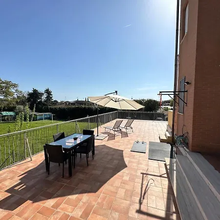 Apartmán Roma Infernetto Escape 4 Guest 1bedr 280mq Terrace Casal Palocco
