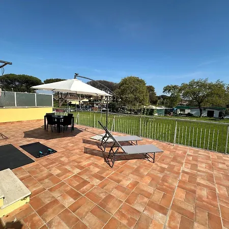 Roma Infernetto Escape 4 Guest 1bedr 280mq Terrace Casal Palocco